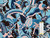 Dressmaking Fabric | Liberty Fabrics Tana Lawn® Elea Sun - Blue | Fabric Godmother 