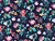 Dressmaking Fabric | Liberty Fabrics Tana Lawn® Doreen June - Navy | Fabric Godmother 