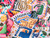 Dressmaking Fabric | Paradise Patchwork Cotton Satin - White | Fabric Godmother 