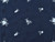 Dressmaking Fabric | Norine Floral Embroidered Cotton - Navy | Fabric Godmother