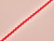 Dressmaking Trim | Ric Rac Braid - 12mm - Red | Fabric Godmother