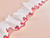Haberdashery | Cherry Embroidered Cotton Trim - 50mm - White | Fabric Godmother 