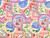 Dressmaking Fabric | Positano Viscose Lawn - Pink | Fabric Godmother