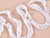 Gathered Broderie Anglaise Trim - 35mm - White