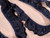 Gathered Broderie Anglaise Trim - 50mm - Midnight