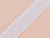 Haberdashery | Scalloped Broderie Anglaise Trim 55mm - White | Fabric Godmother 