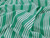 Dressmaking Fabric | Alfie Yarn Dyed Stripe Cotton - Green | Fabric Godmother