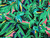 Dressmaking Fabric | Basil Tropical Cotton Poplin - Black | Fabric Godmother