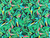 Dressmaking Fabric | Basil Tropical Cotton Poplin - Black | Fabric Godmother