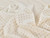 Dressmaking Fabric | Blaise Lurex Spot Cotton - Ivory & Gold | Fabric Godmother