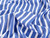 Dressmaking Fabric | Joan Yarn Dyed Wide Stripe Cotton - Blue | Fabric Godmother