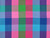 Dressmaking Fabric | Aditi Check Handloom Cotton - Cobalt & Magenta | Fabric Godmother 