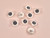 Haberdashery | Stone-effect Shank Button - 26mm - Cream | Fabric Godmother