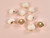 Haberdashery | Cream Shank Button - 26mm - Gold | Fabric Godmother