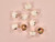 Haberdashery | Cream Shank Button - 26mm - Gold | Fabric Godmother