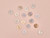 Shell Button - 17mm - Warm Pearl