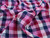 Fabric | Jespie Check Double Gauze Cotton - Pink | Fabric Godmother
