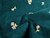 Dressmaking Fabric | Catherine Embroidered Needlecord - Deep Green| Fabric Godmother
