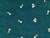 Dressmaking Fabric | Catherine Embroidered Needlecord - Deep Green| Fabric Godmother