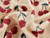 Dressmaking Fabric | Cera Cherry Sherpa - Ecru & Red | Fabric Godmother 