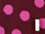 Dressmaking Fabric | Penny Polka Dot Sherpa - Purple | Fabric Godmother 