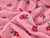 Dressmaking Fabric | Lennox Floral Sherpa - Pink & Red | Fabric Godmother 