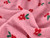 Dressmaking Fabric | Lennox Floral Sherpa - Pink & Red | Fabric Godmother 