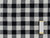 Dressmaking Fabric | Tabitha Gingham Tumbled Linen - Black & White | Fabric Godmother