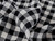 Dressmaking Fabric | Tabitha Gingham Tumbled Linen - Black & White | Fabric Godmother
