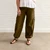 Sewing Kits | The Lane Pants Kit - James Cotton Twill - Khaki | Fabric Godmother
