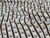 Dressmaking Fabric | Hilda Floral Stripe Cotton Poplin - Brown | Fabric Godmother