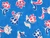 Dressmaking Fabric | Liberty Fabrics Tana Lawn® Leighton Mural - Blue | Fabric Godmother 