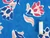 Dressmaking Fabric | Liberty Fabrics Tana Lawn® Leighton Mural - Blue | Fabric Godmother 