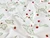 Dressmaking Fabric | Wild Strawberries Embroidered Cotton - Ivory | Fabric Godmother
