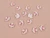 Haberdashery | Resin Bird Button - 18mm - Ivory | Fabric Godmother 