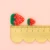 Haby |'Strawberry' 15mm Buttons | Fabric Godmother