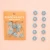 Haby | 'Blue Daisy' 16mm Buttons | Fabric Godmother