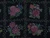 Dressmaking Fabric | Secret Garden Viscose Crepe - Black | Fabric Godmother