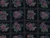 Dressmaking Fabric | Secret Garden Viscose Crepe - Black | Fabric Godmother