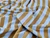 Dressmaking Fabric | Arlo Stripe Cotton - Olive & Sky | Fabric Godmother