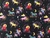 Dressmaking Fabric | Stardust Viscose Twill - Black | Fabric Godmother