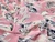 Dressmaking Fabric | Odette Swan Viscose Crepe - Pink & Navy | Fabric Godmother