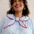 Sewing Kits |  The Bramble Kit - Wanda Cotton Poplin - Blue  | Fabric Godmother