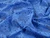 Dressmaking Fabric | Palm Tree Cotton Broderie Anglaise - Periwinkle | Fabric Godmother 