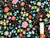 Dressmaking Fabric | Garden Vine Cotton - Black | Fabric Godmother