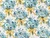 Dressmaking Fabric | Liberty Fabrics Tana Lawn® Bow Bouquet - Blue |  Fabric Godmother 
