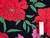 Dressmaking Fabric | Maeve Rose Viscose Twill - Black & Red | Fabric Godmother