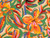 Dressmaking Fabric | Ninon Abstract Flower Viscose Twill - Multi | Fabric Godmother 