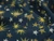 Dressmaking Fabric | Cosmos Metallic Dobby Viscose - Navy | Fabric Godmother 