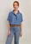 Dressmaking Fabric | Travis Tencel Denim - Blue | Fabric Godmother